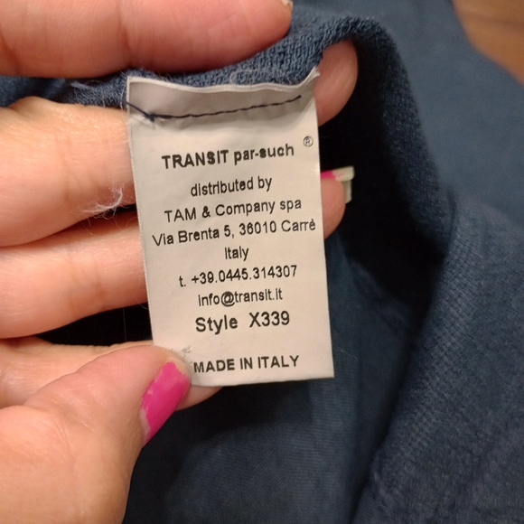 TRANSIT par-such lagenlook linen maxi Dress - Picture 4 of 9